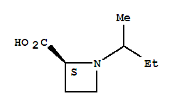 2-Azetidinecarboxylicacid,1-(1-methylpropyl)-,(2s)-(9ci) Structure,255883-02-4Structure