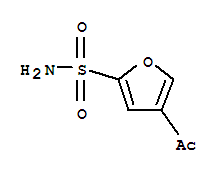 (9ci)-4-乙酰基-2-呋喃磺酰胺結(jié)構(gòu)式_256373-95-2結(jié)構(gòu)式