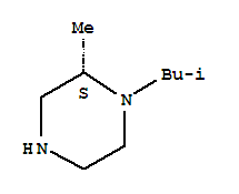 Piperazine, 2-methyl-1-(2-methylpropyl)-, (2s)-(9ci) Structure,256663-90-8Structure