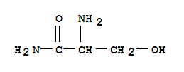 2-Amino-3-hydroxypropanamide Structure,25739-59-7Structure