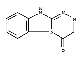 [1,2,4]Triazino[4,3-a]benzimidazol-4(1h)-one(9ci) Structure,257955-44-5Structure