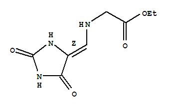 (9ci)-n-[(z)-(2,5-二氧代-4-咪唑啉yl)甲基]-甘氨酸乙酯結(jié)構(gòu)式_258521-63-0結(jié)構(gòu)式