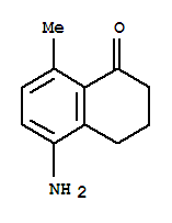 1(2H)-naphthalenone,5-amino-3,4-dihydro-8-methyl-(9ci) Structure,258528-41-5Structure