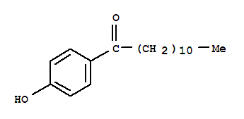 1-(4-Hydroxyphenyl)dodecan-1-one Structure,2589-74-4Structure