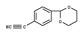 1,3-Dioxane,2-(4-ethynylphenyl)-(9ci) Structure,259110-12-8Structure