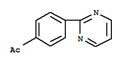 (9ci)-1-[4-(2-嘧啶)苯基]-乙酮結構式_259541-90-7結構式