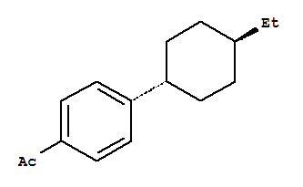 4-Trans(4-n-ethyl cyclohexyl)acetophenone Structure,260415-81-4Structure