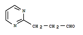 2-Pyrimidinepropanal (9ci)Structure,260441-07-4Structure 2-Pyrimidinepropanal (9ci) Structure,260441-07-4Structure