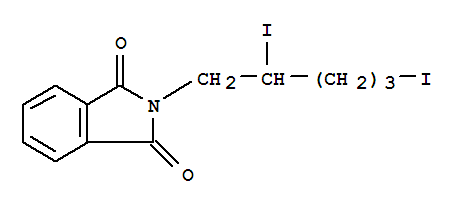 N-(2,5-diiodopentyl)-phthalimide Structure,26116-11-0Structure