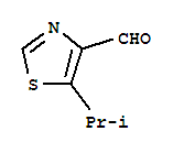 4-Thiazolecarboxaldehyde, 5-(1-methylethyl)-(9ci) Structure,261710-82-1Structure