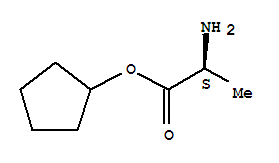 (9ci)-環(huán)戊基酯L-丙氨酸結(jié)構(gòu)式_261909-88-0結(jié)構(gòu)式