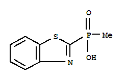 Phosphinic acid, 2-benzothiazolylmethyl-(9ci) Structure,262603-85-0Structure