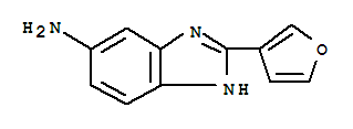 1H-benzimidazol-5-amine,2-(3-furanyl)-(9ci) Structure,263022-86-2Structure