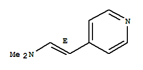 Ethenamine, n,n-dimethyl-2-(4-pyridinyl)-, (1e)-(9ci) Structure,263359-20-2Structure