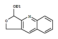 Furo[3,4-b]quinoline, 3-ethoxy-1,3-dihydro-(9ci) Structure,264189-55-1Structure