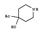 Ethanone, 1-(4-hydroxy-4-piperidinyl)-(9ci) Structure,265107-16-2Structure