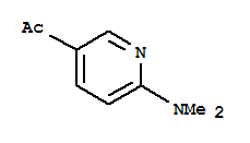 1-[6-(Dimethylamino)-3-pyridinyl]ethanone Structure,265107-41-3Structure