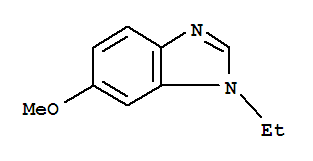 1H-benzimidazole,1-ethyl-6-methoxy-(9ci) Structure,26530-91-6Structure