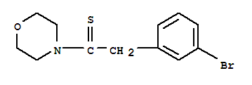 2-(3-Bromophenyl)-1-(4-morpholinyl)ethanethione Structure,26580-58-5Structure