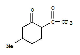 Cyclohexanone, 5-methyl-2-(trifluoroacetyl)-(9ci) Structure,266309-21-1Structure