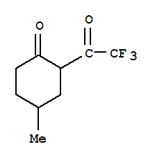 Cyclohexanone, 4-methyl-2-(trifluoroacetyl)-(9ci) Structure,266309-22-2Structure