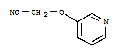 Acetonitrile, (3-pyridinyloxy)-(9ci) Structure,266348-17-8Structure