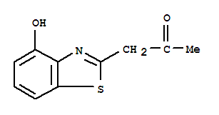 2-Propanone,1-(4-hydroxy-2-benzothiazolyl)-(8ci) Structure,26749-63-3Structure