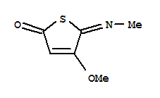 2(5H)-thiophenone,4-methoxy-5-(methylimino)-(9ci)Structure,268213-32-7Structure 2(5H)-thiophenone,4-methoxy-5-(methylimino)-(9ci) Structure,268213-32-7Structure
