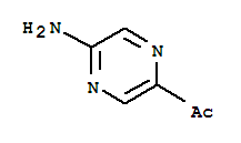 (9ci)-1-(5-氨基吡嗪)-乙酮結(jié)構(gòu)式_268538-57-4結(jié)構(gòu)式