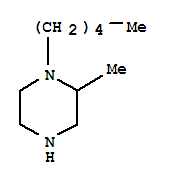 Piperazine, 2-methyl-1-pentyl-(8ci,9ci) Structure,26864-98-2Structure