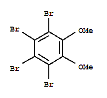 1,2,3,4-Tetrabromo-5,6-dimethoxybenzene Structure,26884-57-1Structure