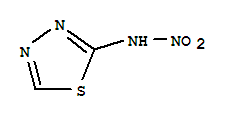 n-硝基-1,3,4-噻二唑-2-胺結(jié)構(gòu)式_26947-66-0結(jié)構(gòu)式