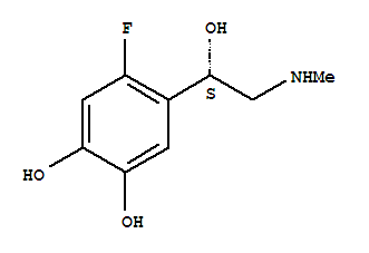 1,2-Benzenediol, 4-fluoro-5-[(1s)-1-hydroxy-2-(methylamino)ethyl]-(9ci) Structure,269742-65-6Structure