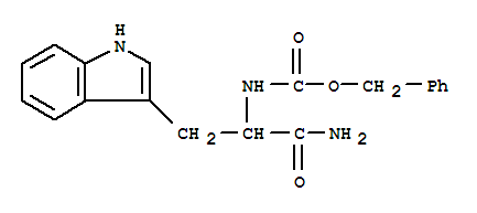 Carbobenzoxy-d,l-tryptophanamide Structure,27018-75-3Structure