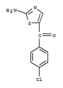 (2-Amino-thiazol-5-yl)-(4-chloro-phenyl)-methanone Structure,27053-24-3Structure