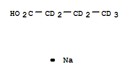 丁酸鈉-D7氘代結(jié)構(gòu)式_270564-49-3結(jié)構(gòu)式