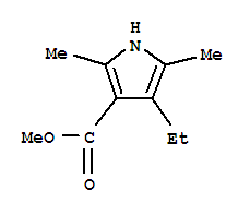 Methyl 2,5-dimethyl-4-ethylpyrrole-3-carboxylate Structure,27093-38-5Structure