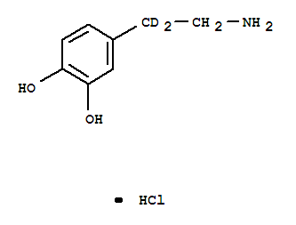 鹽酸多巴胺-D2結(jié)構(gòu)式_27160-01-6結(jié)構(gòu)式