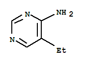 4-Pyrimidinamine, 5-ethyl-(9ci) Structure,27228-43-9Structure