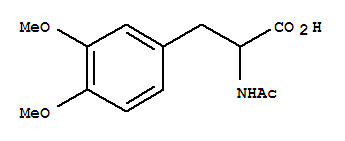 (R,s)-n-acetyl-3,4-dimethoxy phenylalanine Structure,27313-65-1Structure