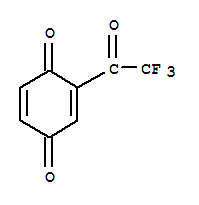 2,5-Cyclohexadiene-1,4-dione, 2-(trifluoroacetyl)-(9ci) Structure,273223-72-6Structure