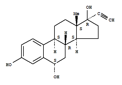 6Alpha-hydroxy ethynyl estradiol Structure,27521-34-2Structure