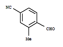 4-Formyl-3-methylbenzonitrile Structure,27609-91-2Structure