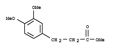 Methyl 3-(3’,4’-dimethoxyphenyl)propanoate Structure,27798-73-8Structure