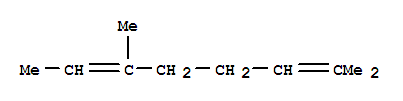 2,6-二甲基-2,6-辛二烯結(jié)構(gòu)式_2792-39-4結(jié)構(gòu)式