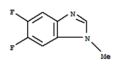 1H-benzimidazole,5,6-difluoro-1-methyl-(9ci) Structure,279231-43-5Structure