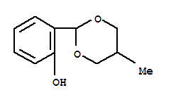 Phenol, o-(5-methyl-m-dioxan-2-yl)-(8ci) Structure,27942-91-2Structure