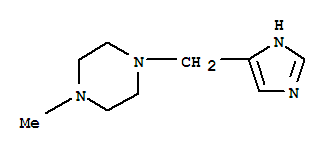 Piperazine, 1-(1h-imidazol-4-ylmethyl)-4-methyl-(9ci) Structure,279679-93-5Structure