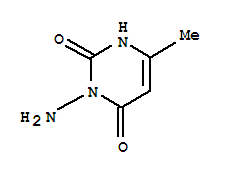 2,4(1H,3h)-pyrimidinedione,3-amino-6-methyl-(9ci) Structure,28004-46-8Structure