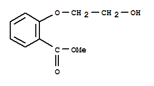 2-(2-Hydroxy-ethoxy)-benzoic acid methyl ester Structure,28077-23-8Structure